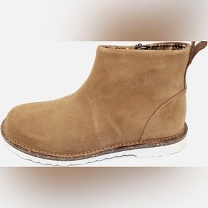 Birkenstock melrose Boot in Tan suede